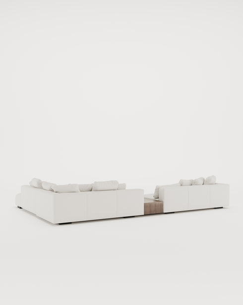 DALLAS CORNER SOFA - TABLE